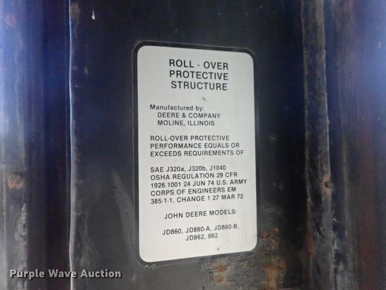 image for item DG2181 1984 John Deere 862  elevating scraper