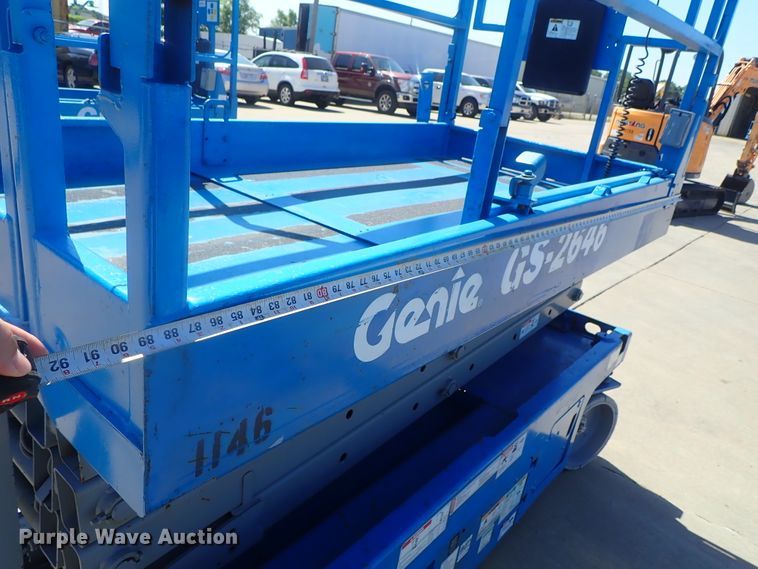 image for item DG2187 2006 Genie GS-2646  scissor lift