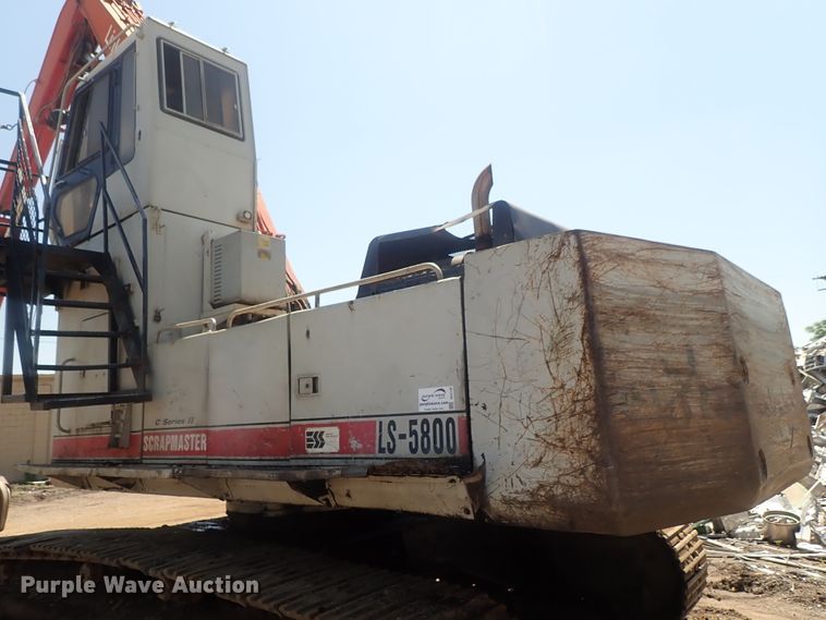 image for item DG2195 1981 Link Belt LS-5800  Scrap Master excavator