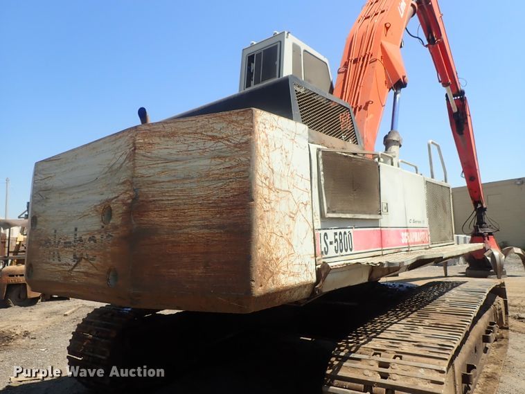 image for item DG2195 1981 Link Belt LS-5800  Scrap Master excavator