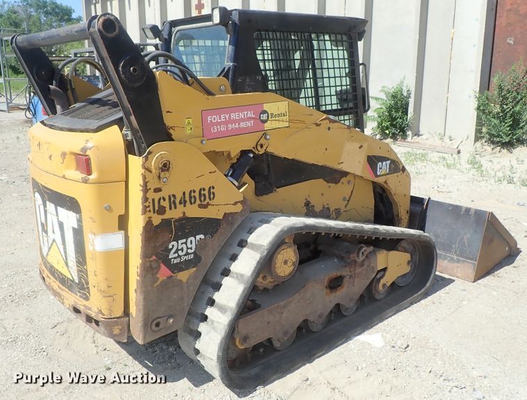 image for item DG2199 2011 Caterpillar 259B  tracked skid steer loader