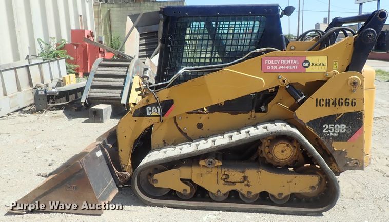 image for item DG2199 2011 Caterpillar 259B  tracked skid steer loader