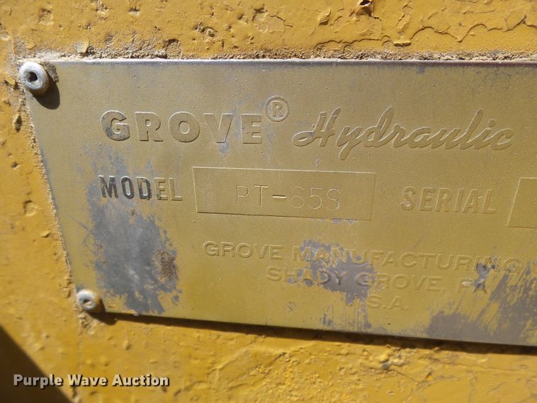 image for item DH3778 Grove PT659  crane