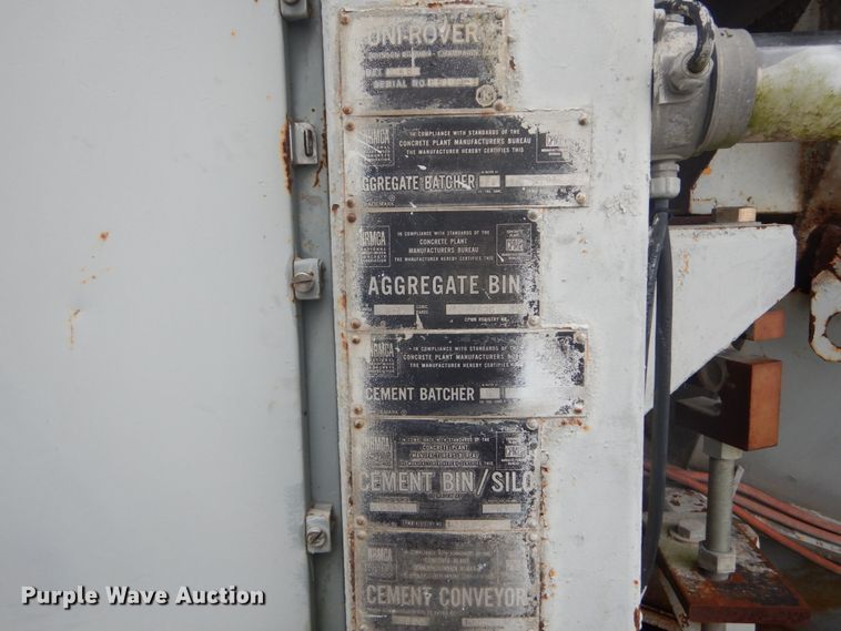 image for item DH5100 Uni-Rover 1048 concrete batch plant