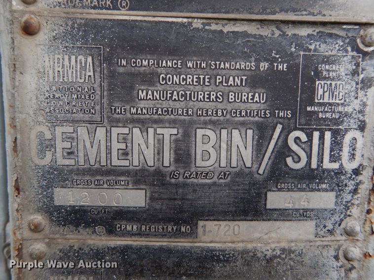 image for item DH5100 Uni-Rover 1048 concrete batch plant