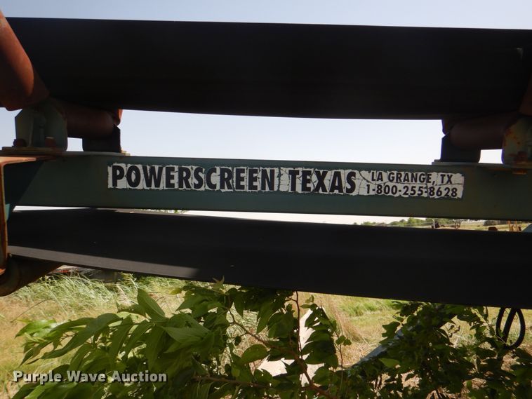 image for item DH5358 1998 Powerscreen M60  conveyor