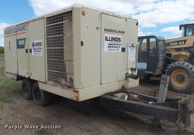 image for item DX9213 1999 Ingersoll Rand 1600  air compressor