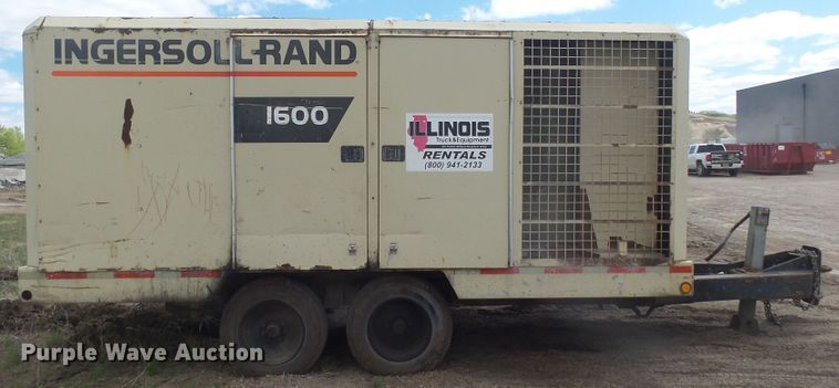 image for item DX9213 1999 Ingersoll Rand 1600  air compressor
