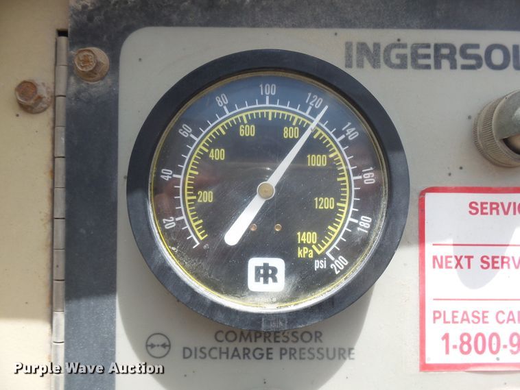 image for item DX9213 1999 Ingersoll Rand 1600  air compressor