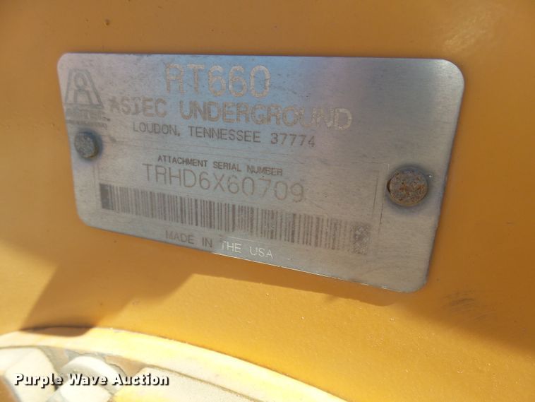 image for item DX9220 2007 Astec RT660  trencher