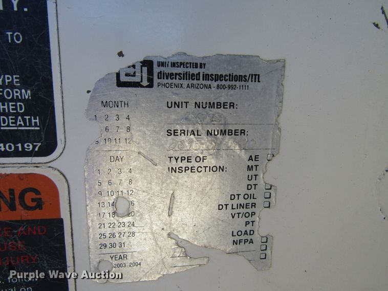 image for item FD9482 1994 Ford F800F  digger derrick truck