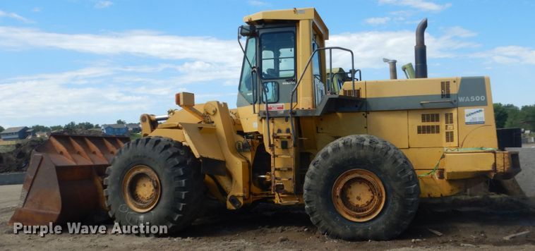 image for item GA9037 1997 Komatsu WA500-1LE  wheel loader