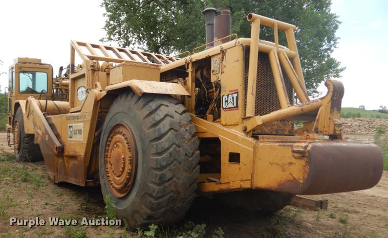 image for item GA9038 1975 Caterpillar 627B  conventional scraper