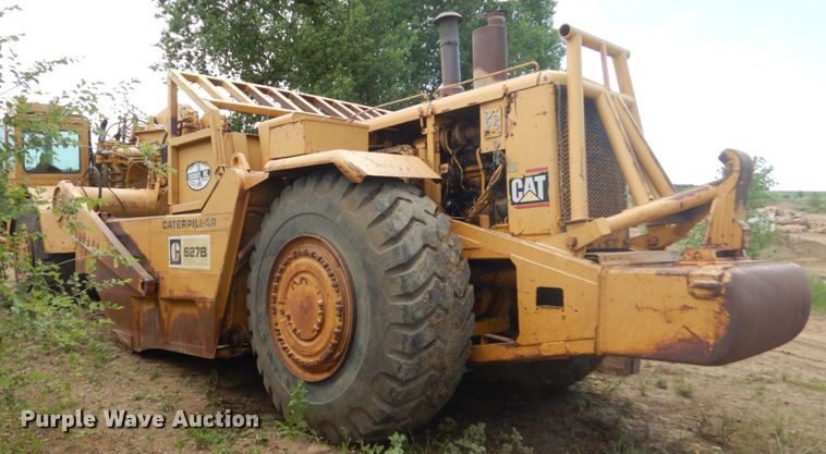 image for item GA9038 1975 Caterpillar 627B  conventional scraper