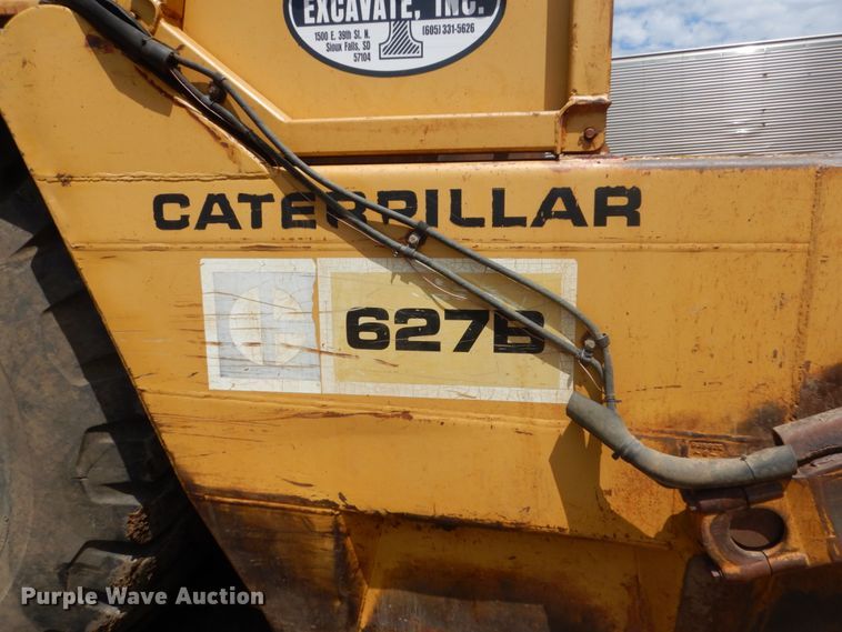 image for item GA9038 1975 Caterpillar 627B  conventional scraper