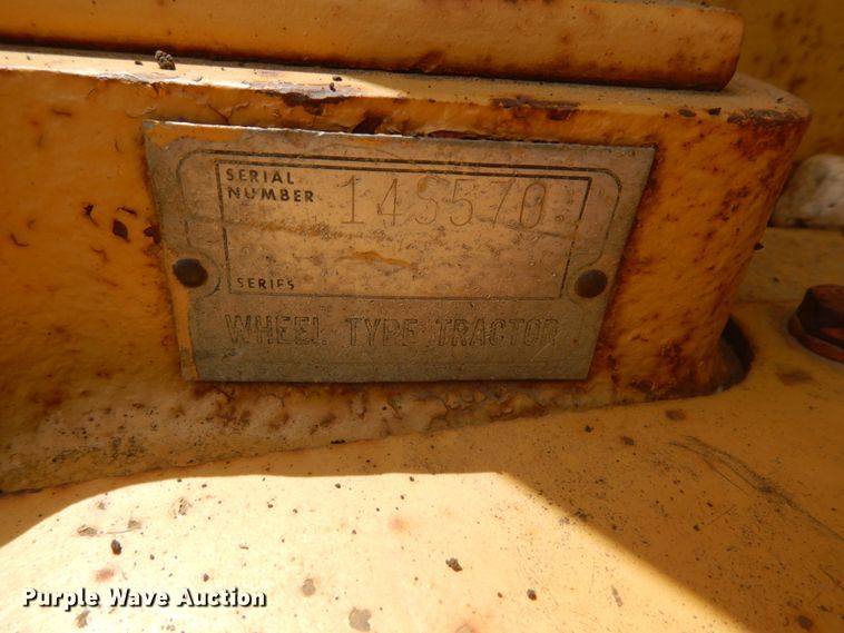 image for item GA9038 1975 Caterpillar 627B  conventional scraper