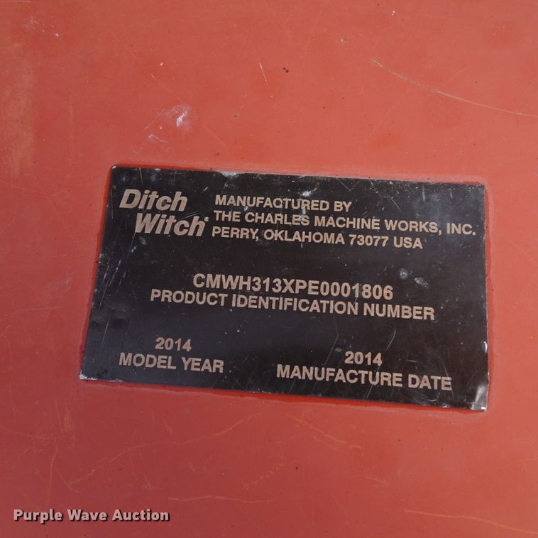 image for item GC9189 2013 Ditch Witch RT45  trencher