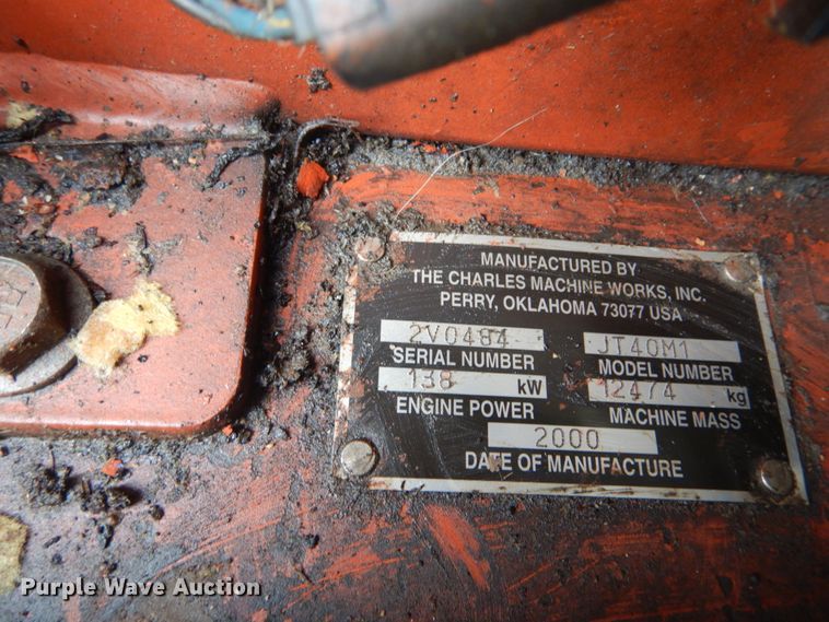 image for item GV9056 2000 Ditch Witch JT4020 Mach 1  directional boring unit