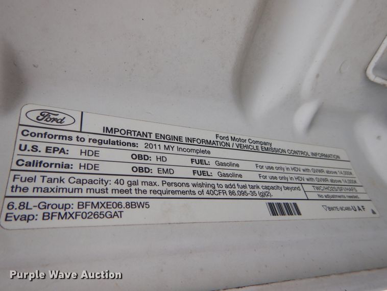 image for item GV9061 2011 Ford F550 Super Duty XL  bucket truck