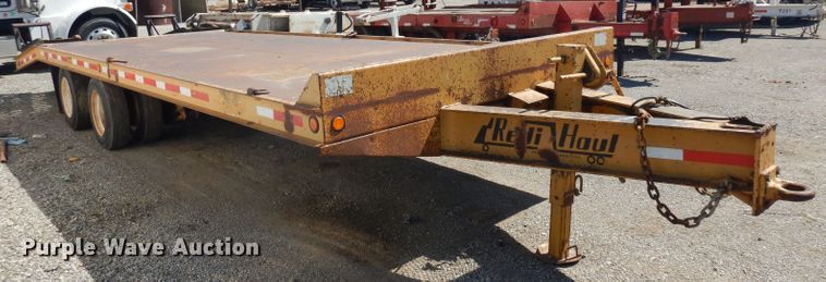 image for item GW9180 1999 Redi Haul equipment trailer
