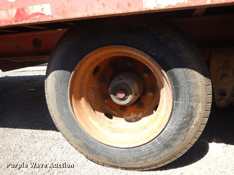 image for item GW9182 2001 Talbert tilt deck equipment trailer