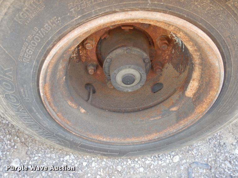 image for item GW9182 2001 Talbert tilt deck equipment trailer