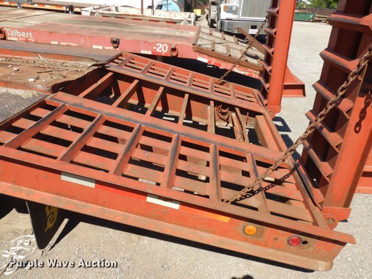 image for item GW9183 2006 Belshe equipment trailer