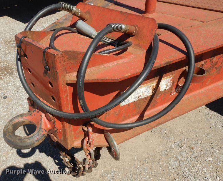 image for item GW9183 2006 Belshe equipment trailer