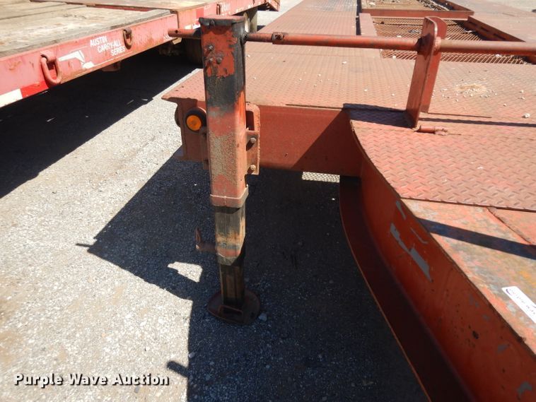 image for item GW9183 2006 Belshe equipment trailer