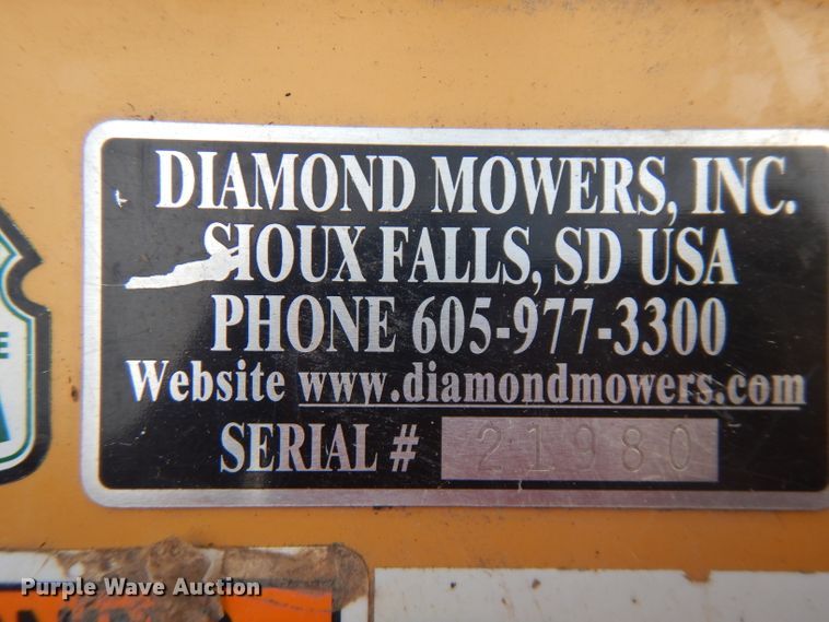 image for item HG9002 2018 Diamond skid steer mulcher