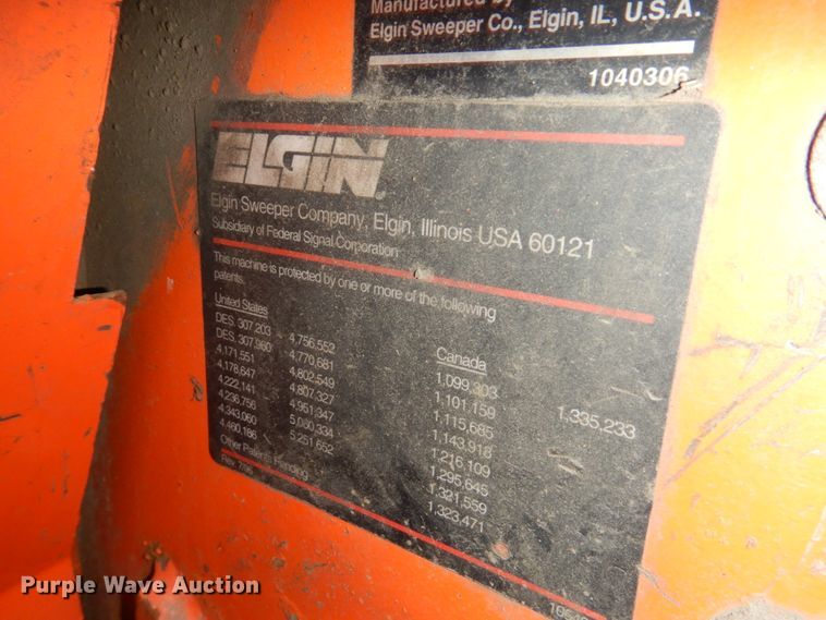 image for item HK9027 1998 Elgin Pelican P  Sweeper