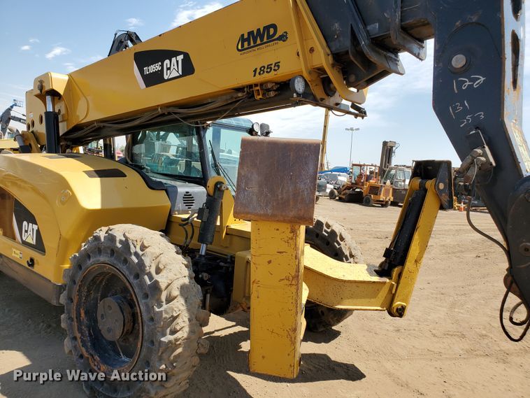 image for item HK9029 2013 Caterpillar TL1055C  telehandler