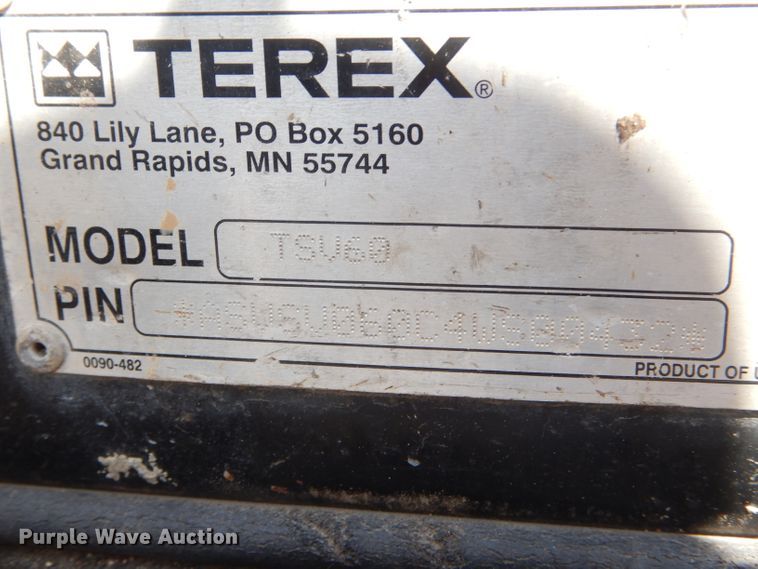 image for item HM9518 Terex TSV60  skid steer loader