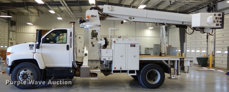 image for item HS9639 2009 Chevrolet C8500  digger derrick truck