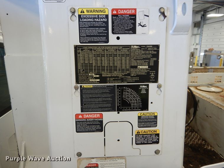 image for item HS9639 2009 Chevrolet C8500  digger derrick truck