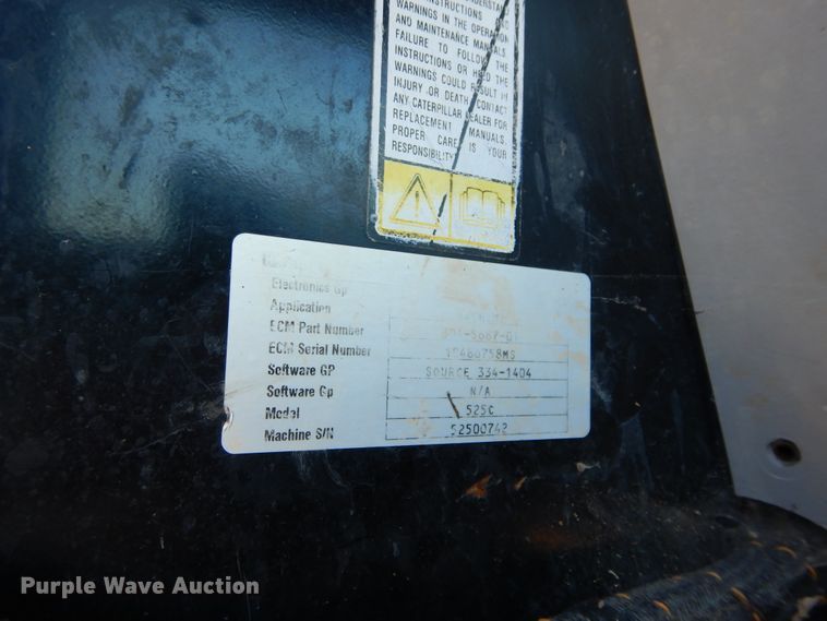 image for item HS9656 2009 Caterpillar 525C skidder