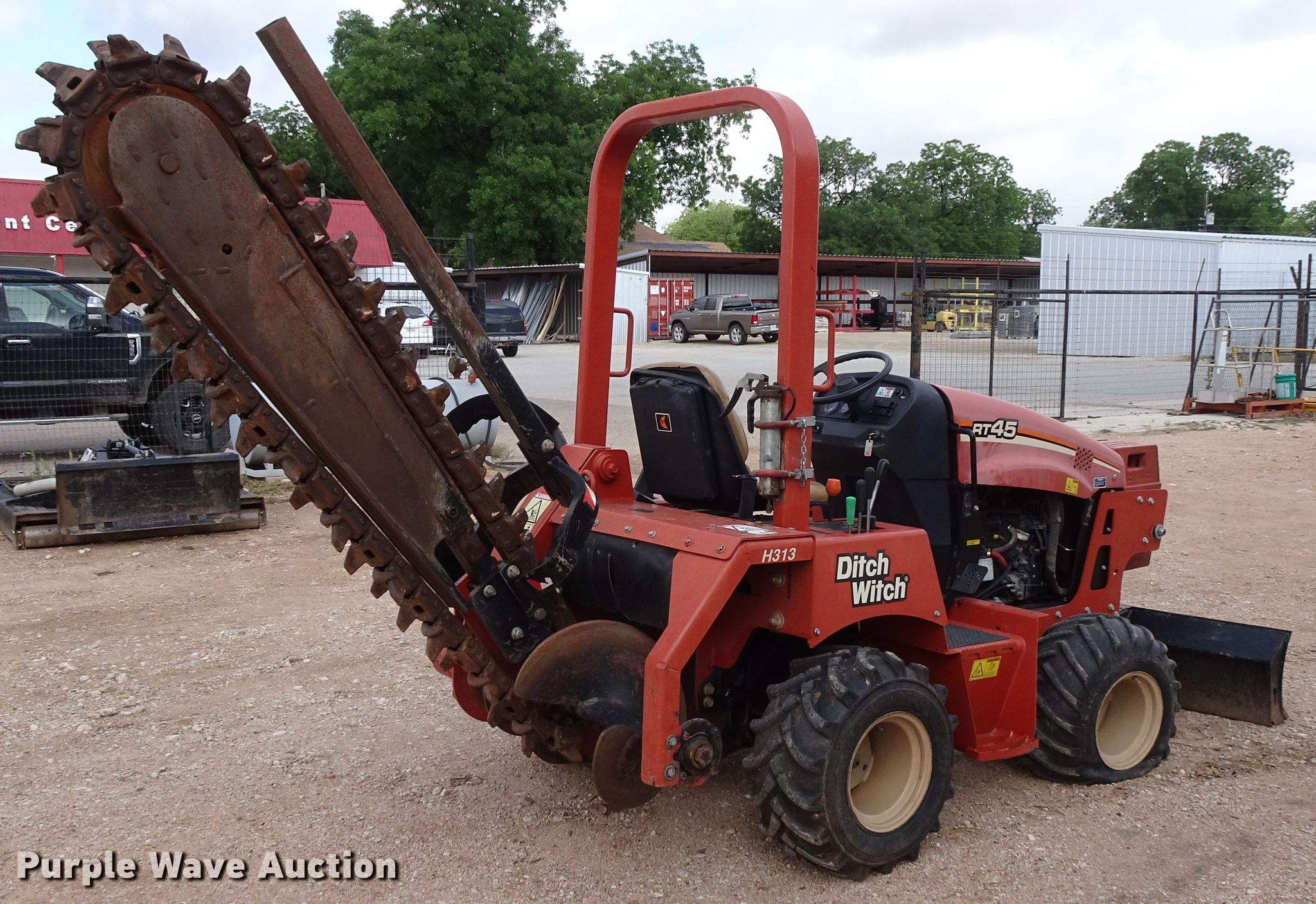 2013 Ditch Witch RT45 trencher in Winters, TX Item GC9189 sold