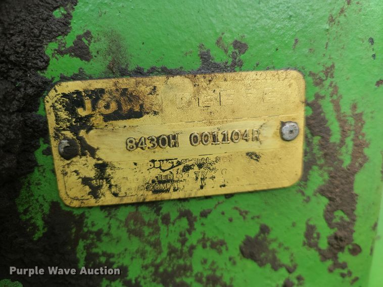 image for item DE2446 1975 John Deere 8430  4WD tractor