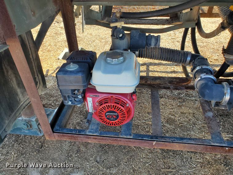 image for item DF8937 1980 Southwest M871 flatbed trailer with nurse tank