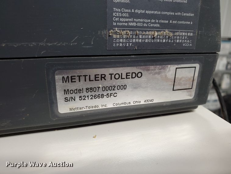 image for item DF8951 Mettler Toledo digital truckmatic scale