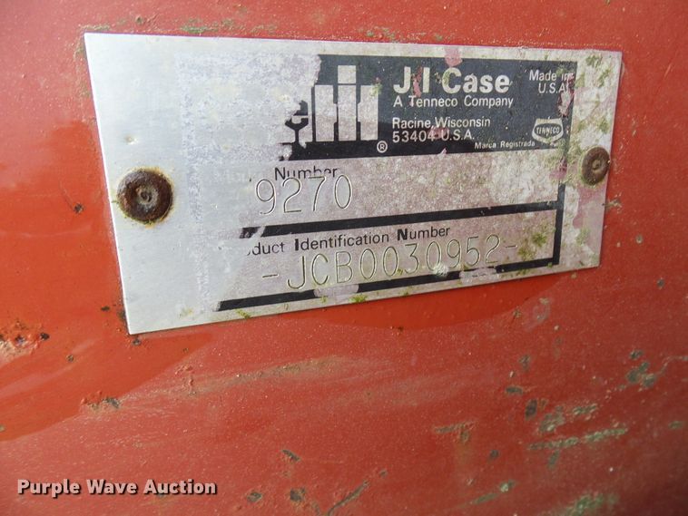 image for item DG1929 1993 Case IH 9270  4WD tractor