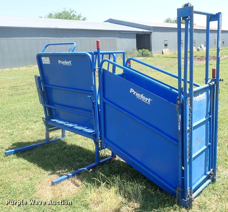 Priefert goat chute in Maize, KS Item DG2202 sold Purple Wave