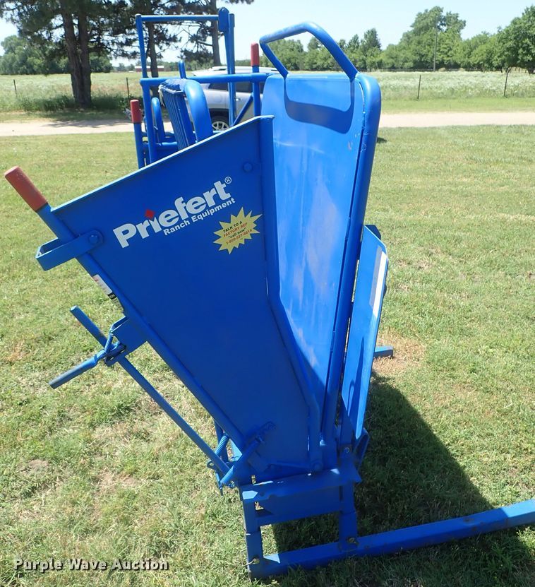 Priefert goat chute in Maize, KS Item DG2202 sold Purple Wave