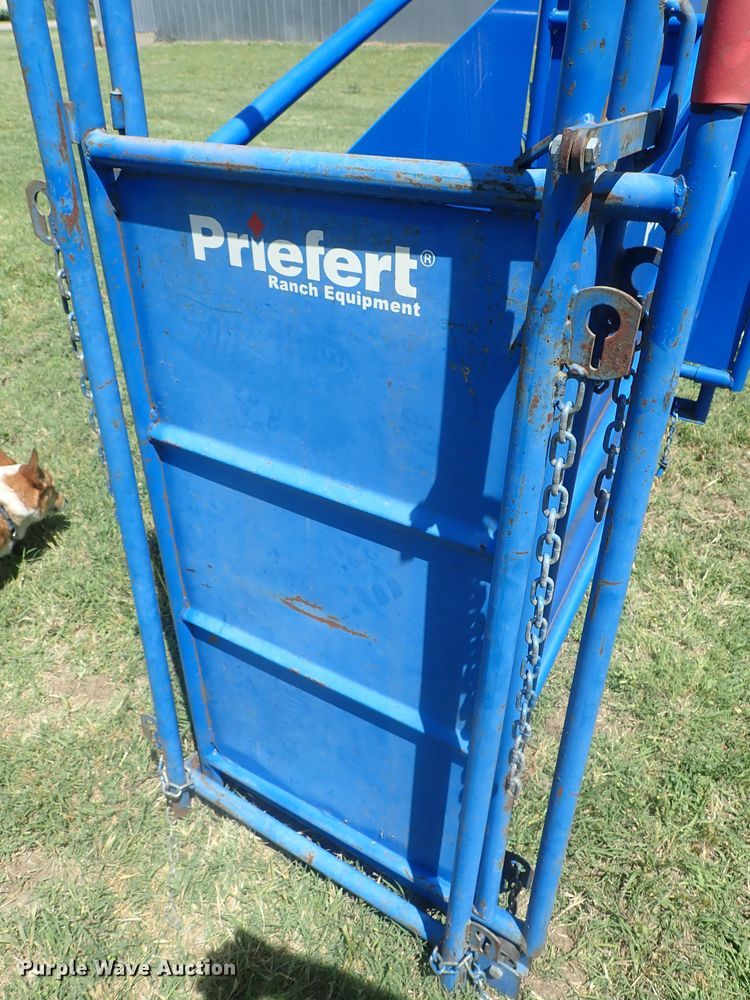 Priefert goat chute in Maize, KS Item DG2202 sold Purple Wave