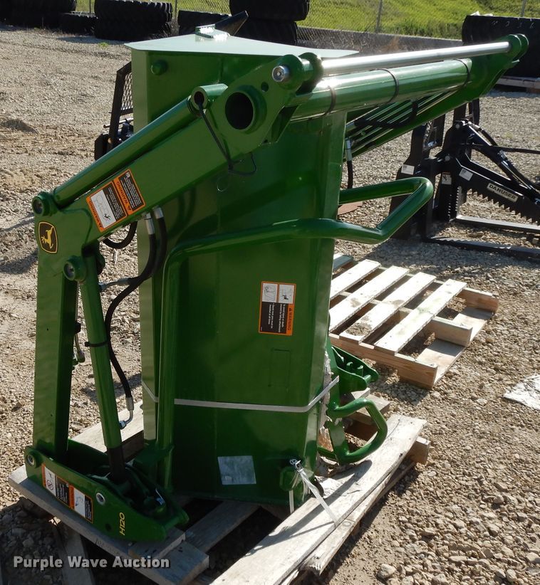 image for item DG7805 2017 John Deere H120 loader
