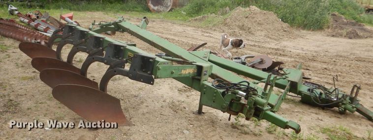 image for item GA9065 (2) John Deere five bottom plows