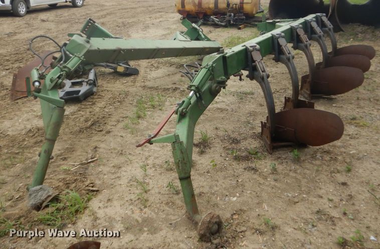 image for item GA9065 (2) John Deere five bottom plows
