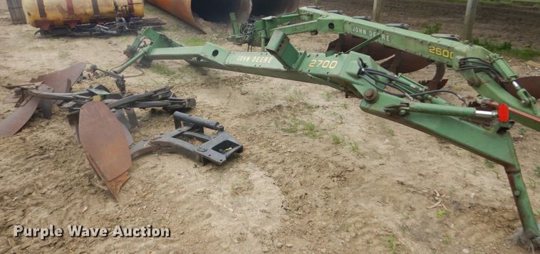 image for item GA9065 (2) John Deere five bottom plows