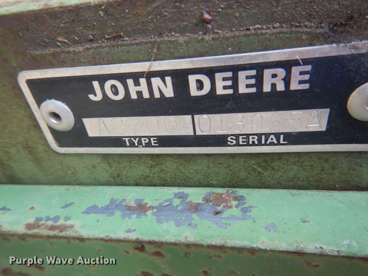 image for item GA9065 (2) John Deere five bottom plows