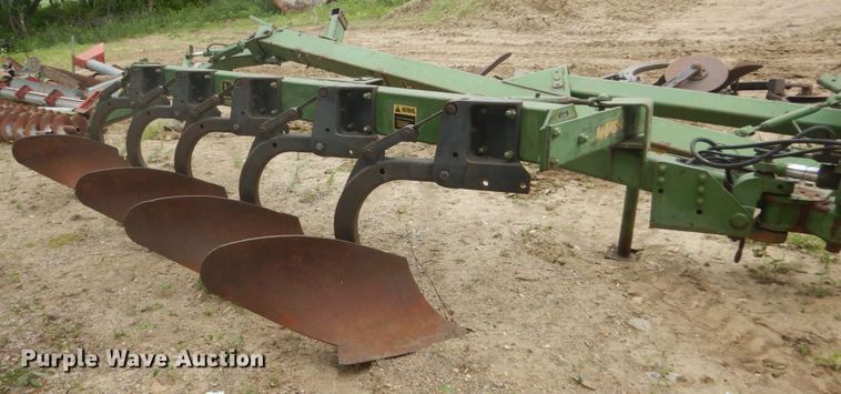 image for item GA9065 (2) John Deere five bottom plows